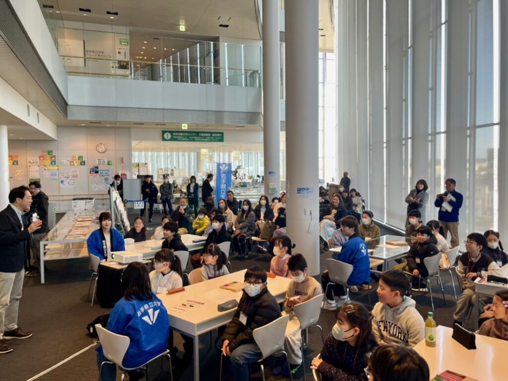 子供起業体験ワークショップ開会の様子